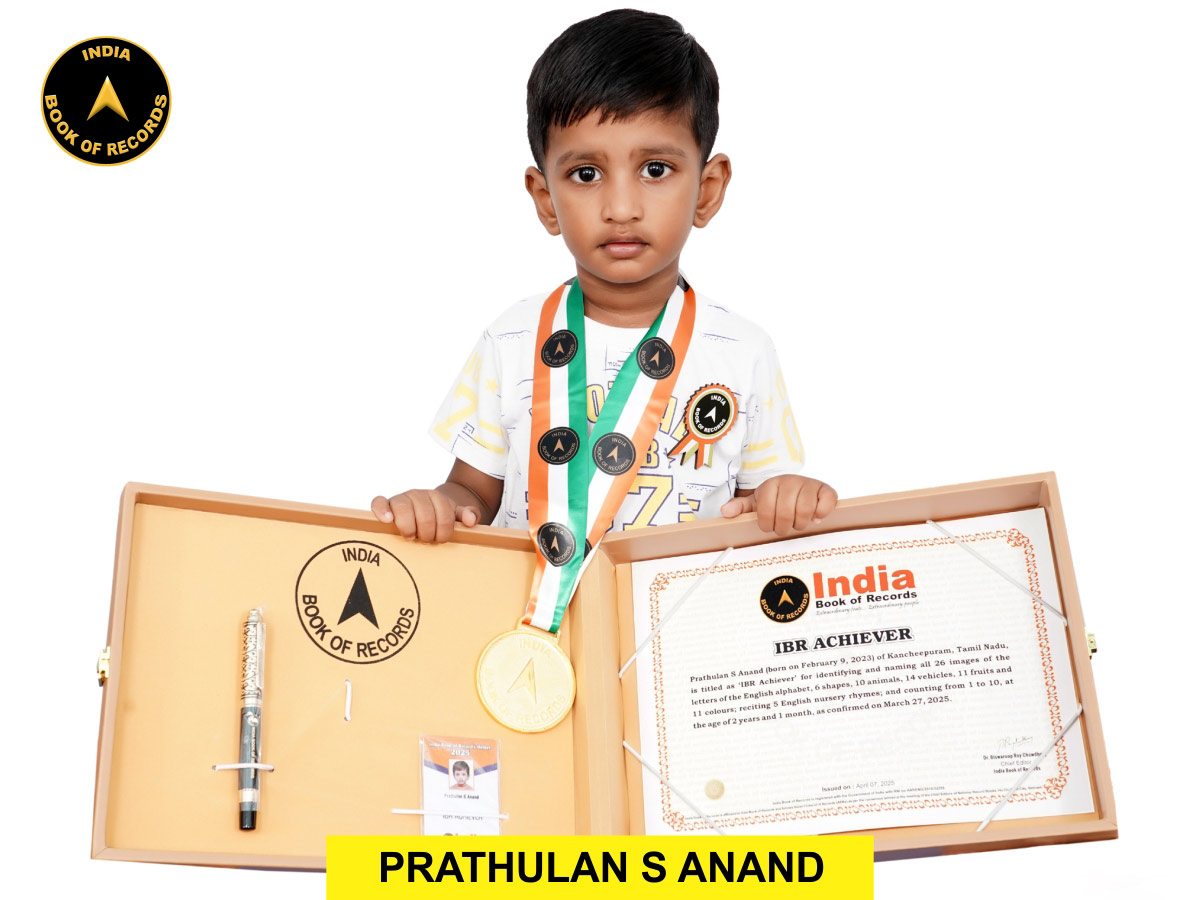 Prathulan S Anand – IBR Achiever