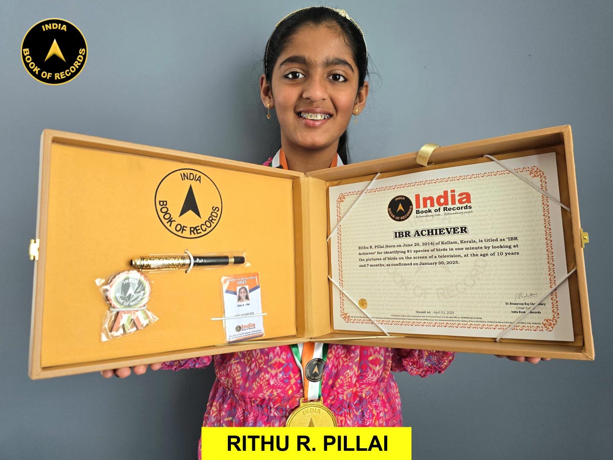 Rithu R. Pillai – IBR Achiever