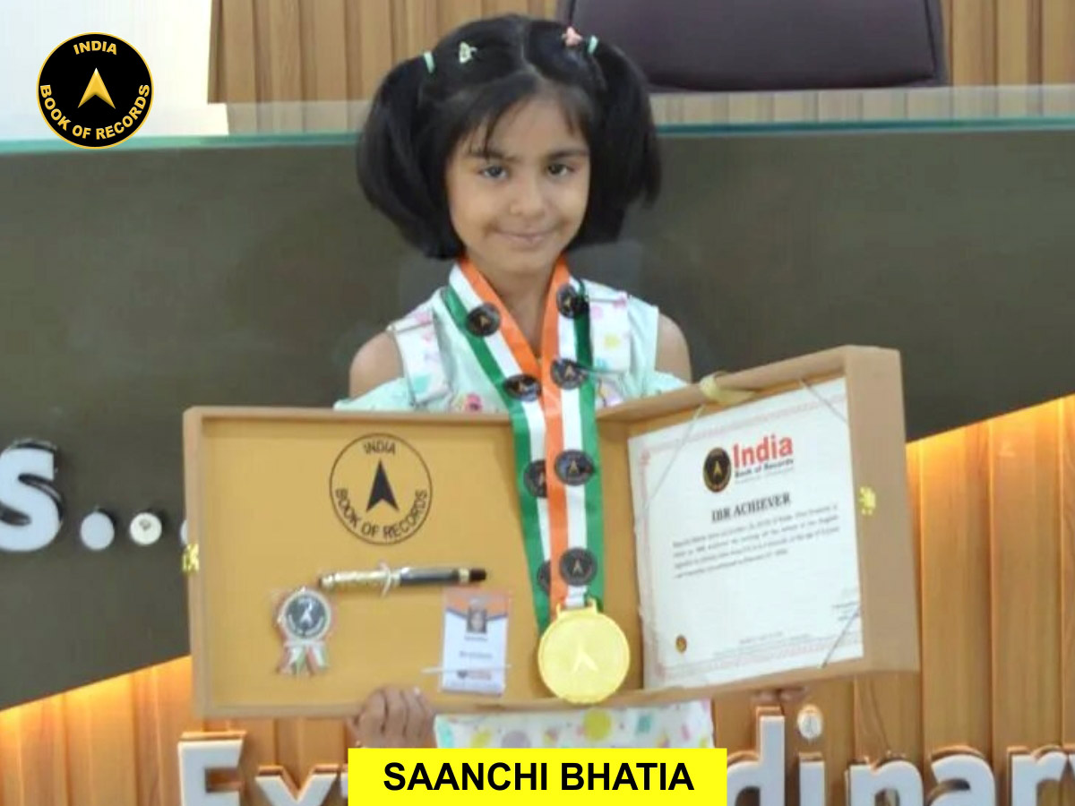 Saanchi Bhatia – IBR Achiever