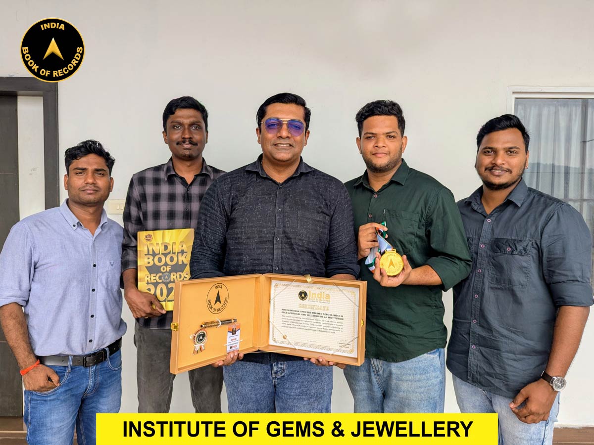 Maximum bank officers trained across India in gold appraisal and valuation by an institution