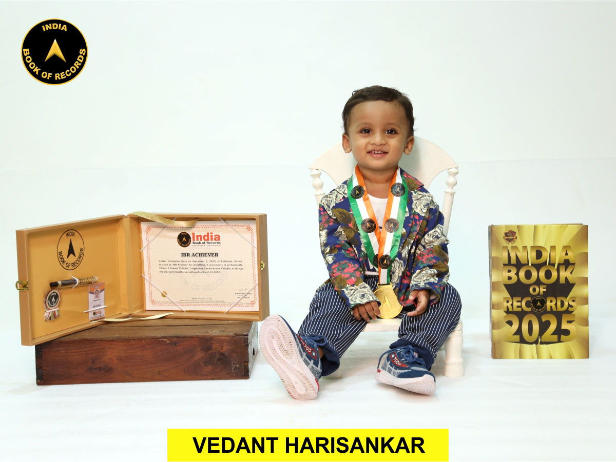 Vedant Harisankar – IBR Achiever