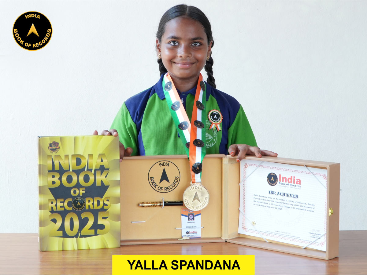 Yalla Spandana – IBR Achiever
