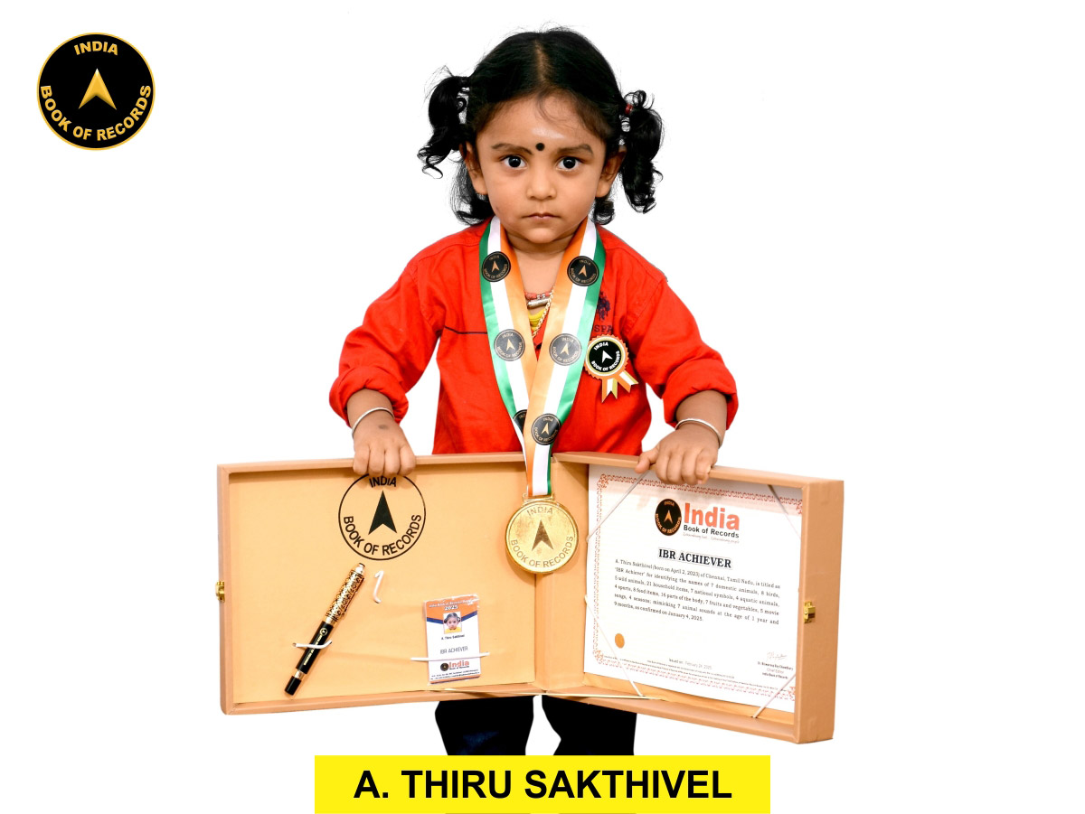 A. Thiru Sakthivel – IBR Achiever