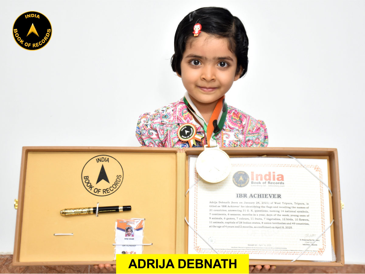 Adrija Debnath – IBR Achiever
