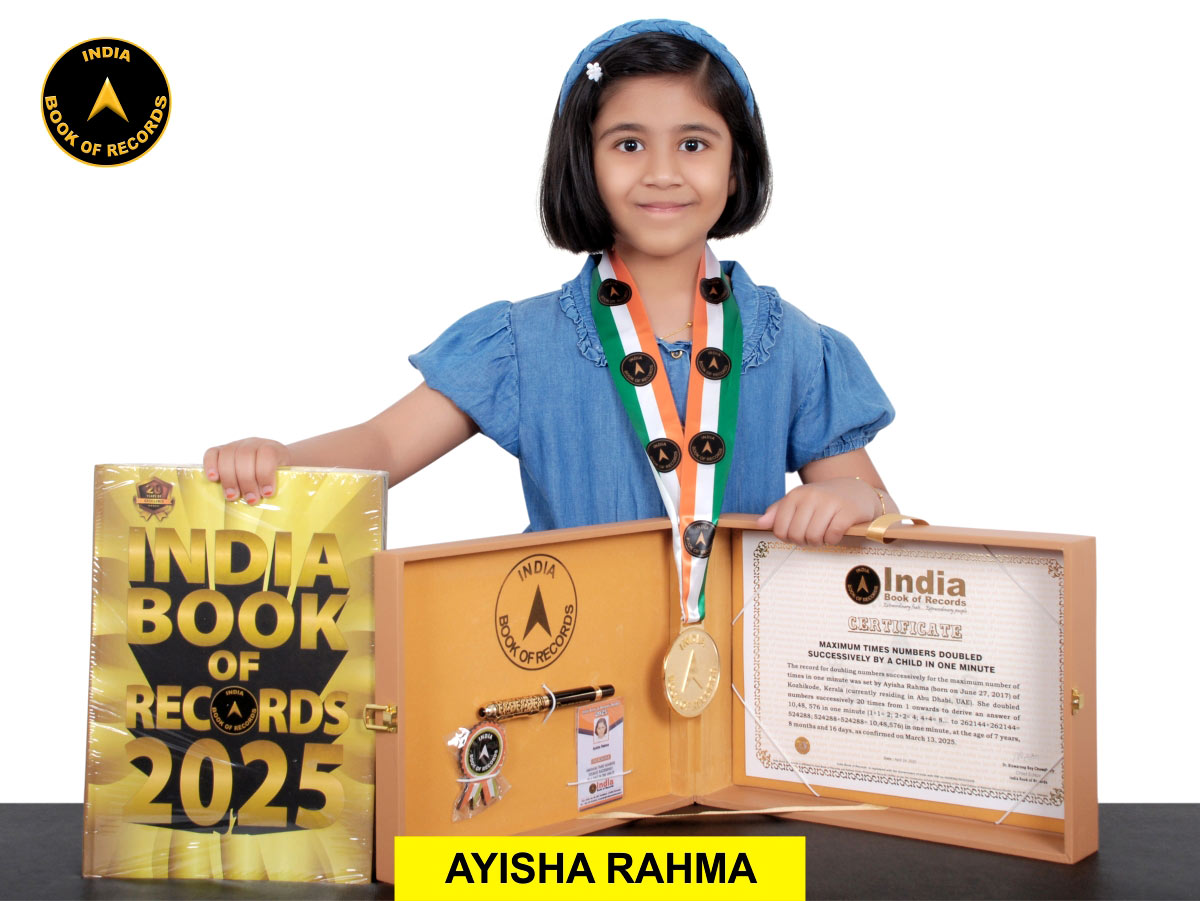 Maximum times numbers doubled successively by a child in one minute