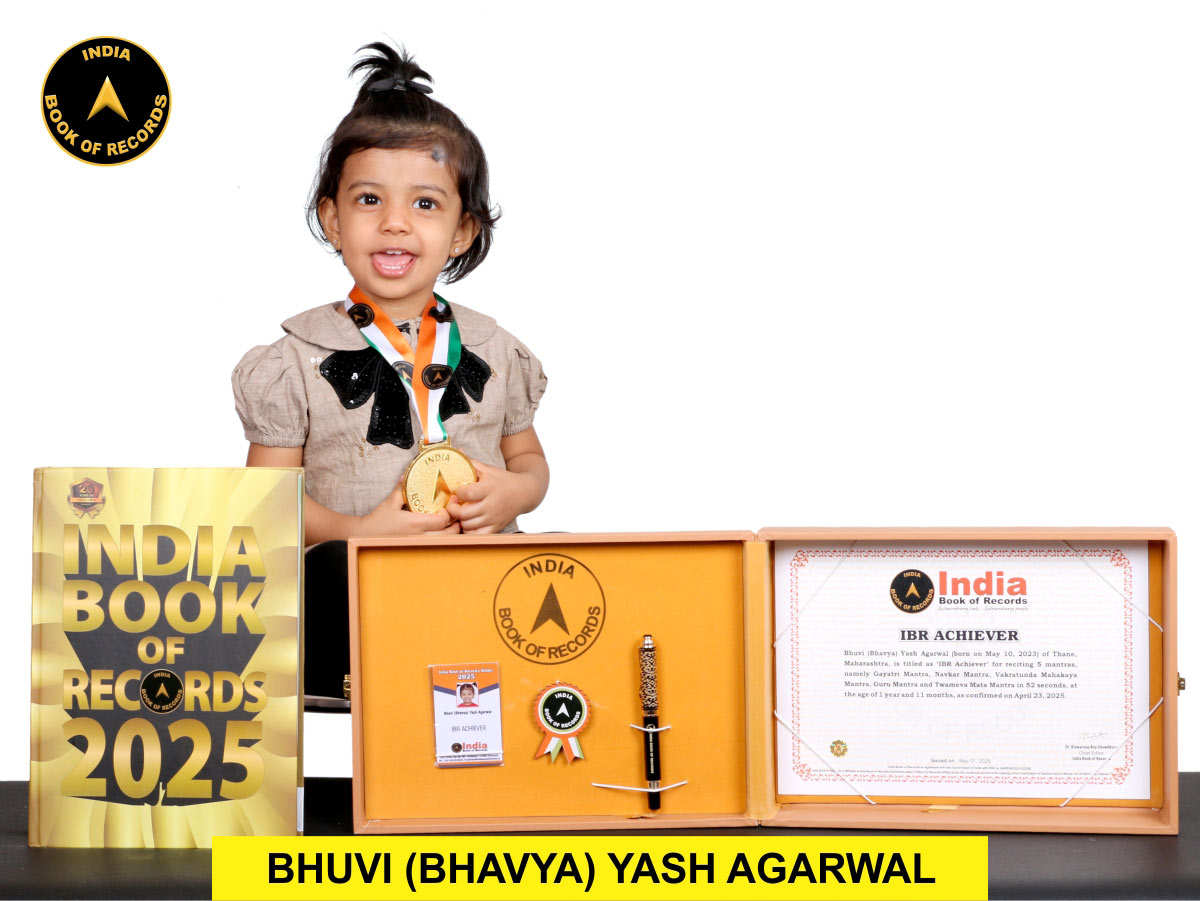 Bhuvi (Bhavya) Yash Agarwal- IBR Achiever