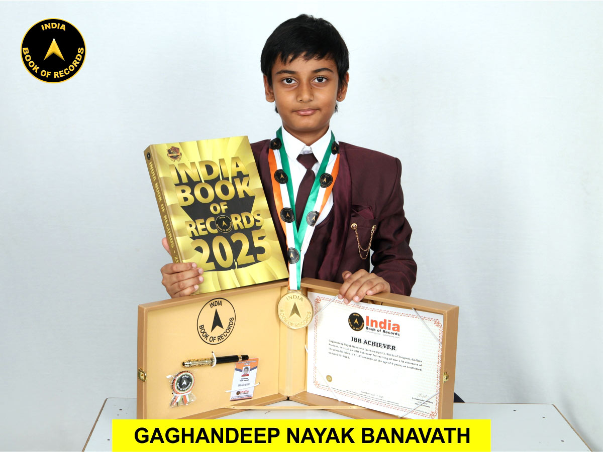 Gaghandeep Nayak Banavath – IBR Achiever