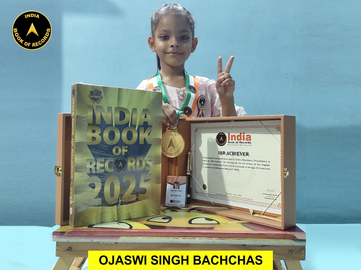 Ojaswi Singh Bachchas – IBR Achiever