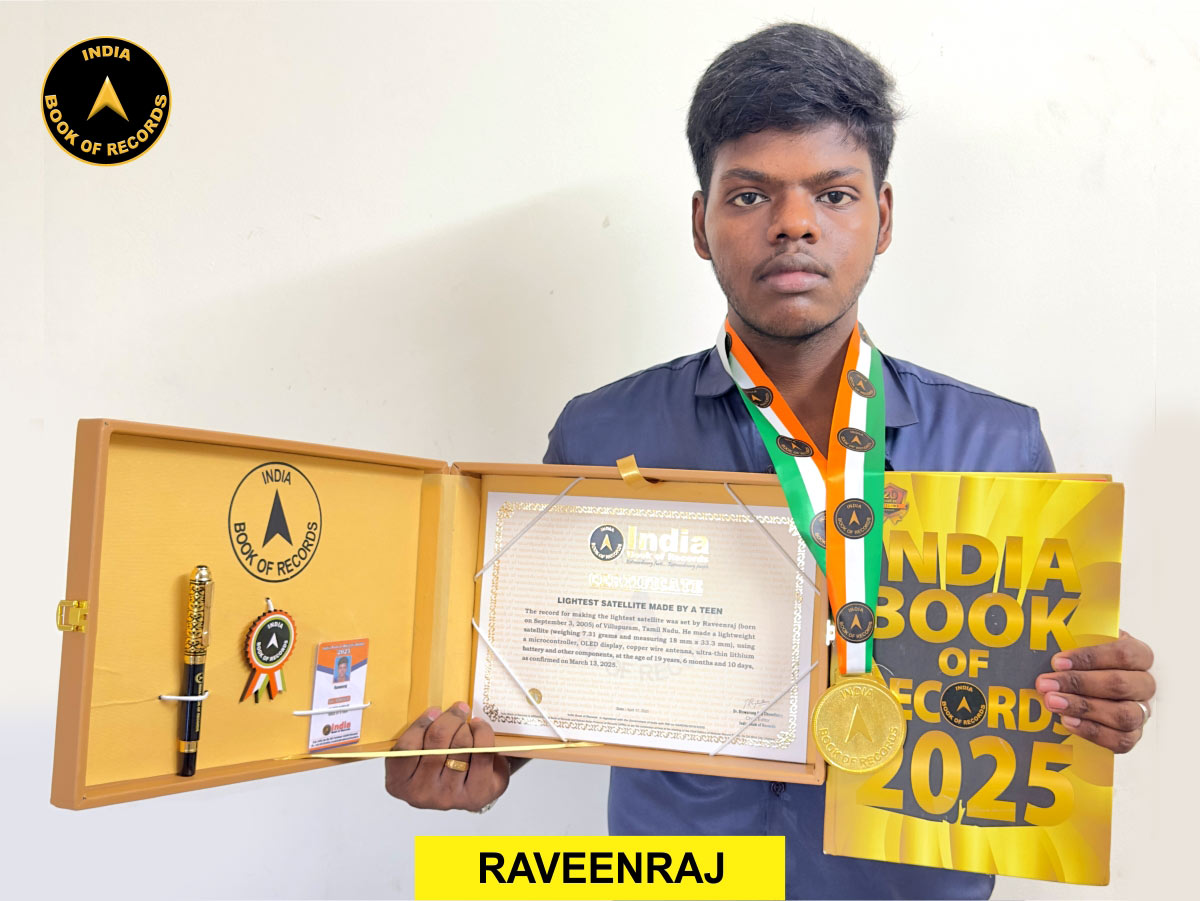 Lightest satellite made by a teen