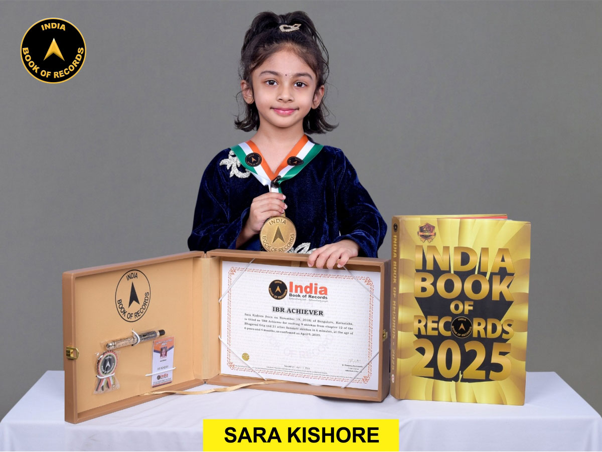Sara Kishore – IBR Achiever