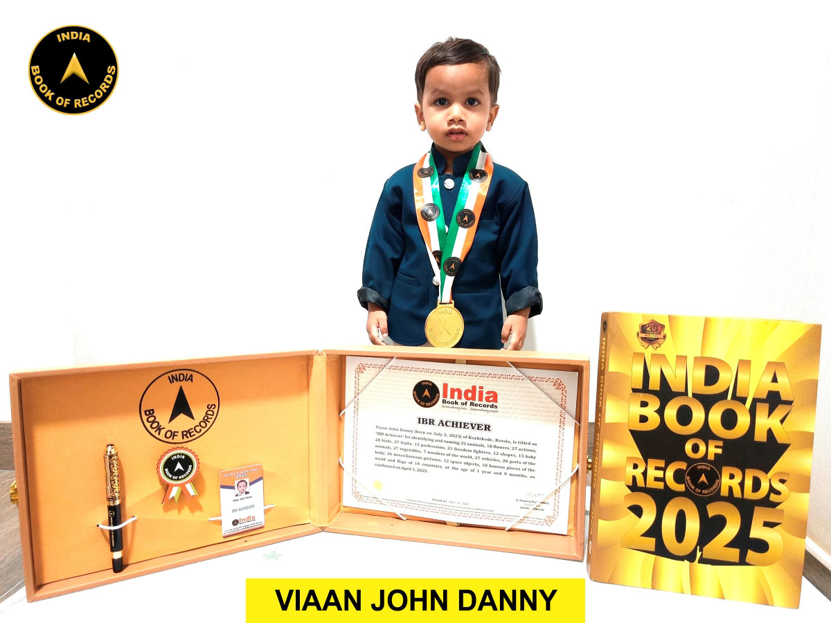 Viaan John Danny – IBR Achiever