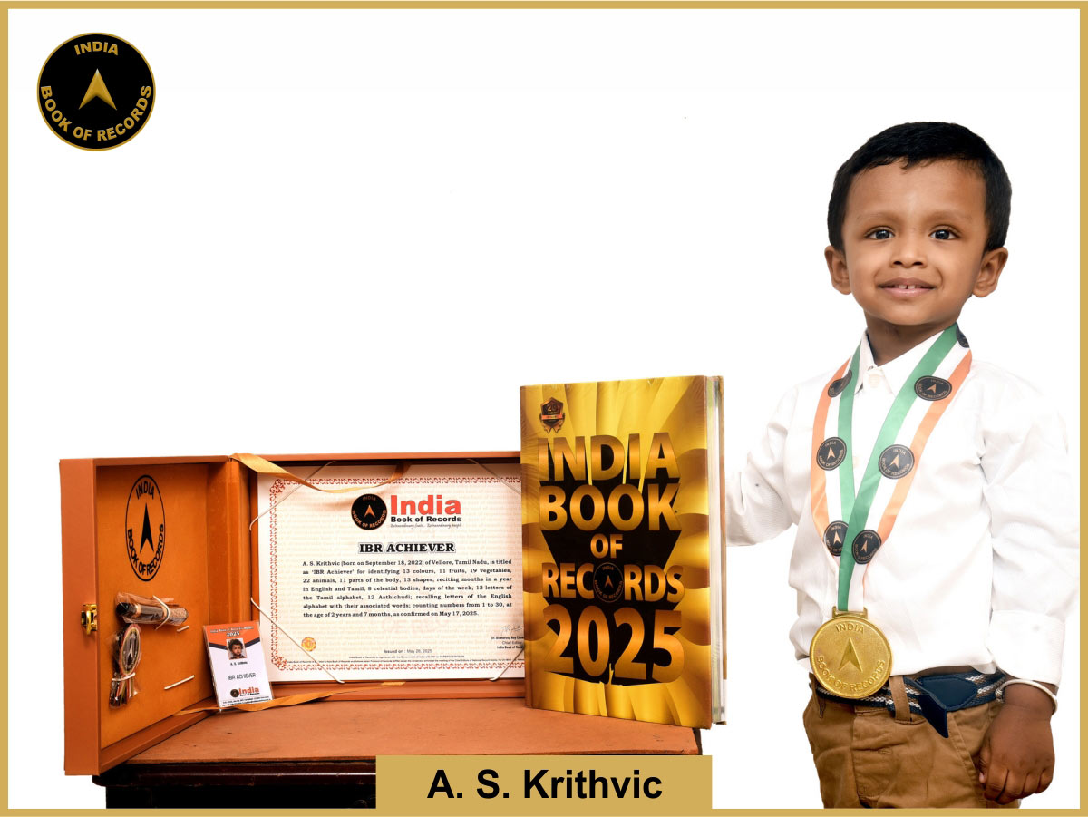 A. S. Krithvic – IBR Achiever