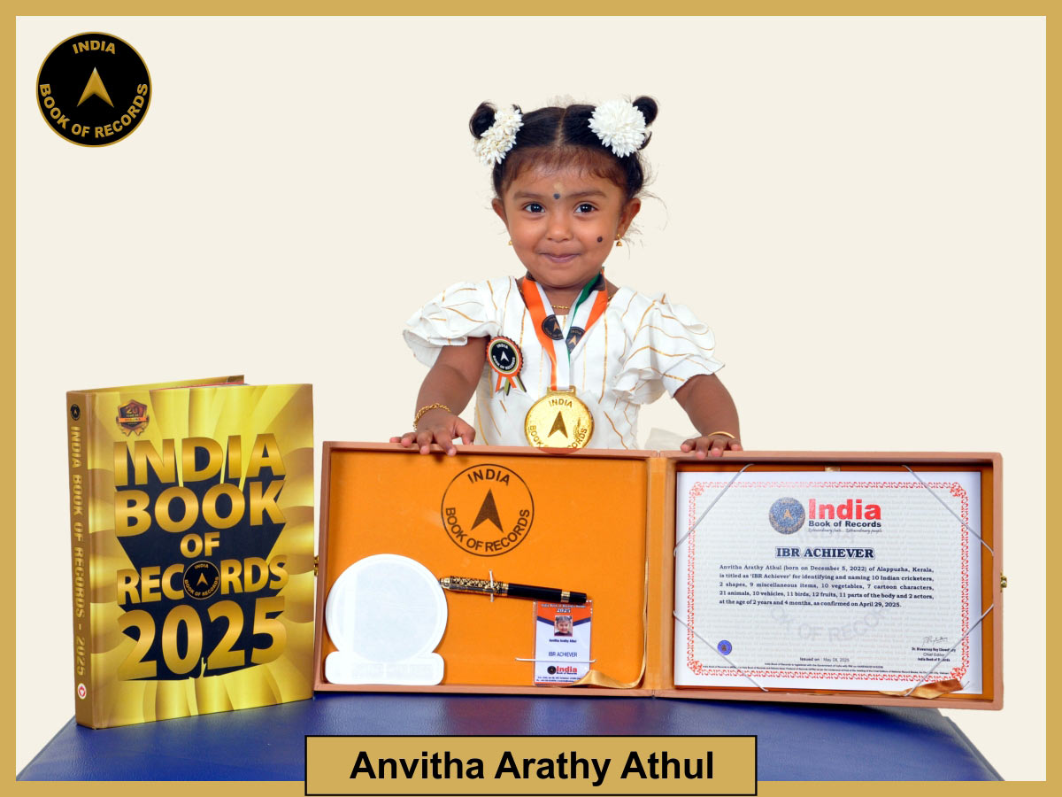 Anvitha Arathy Athul – IBR Achiever