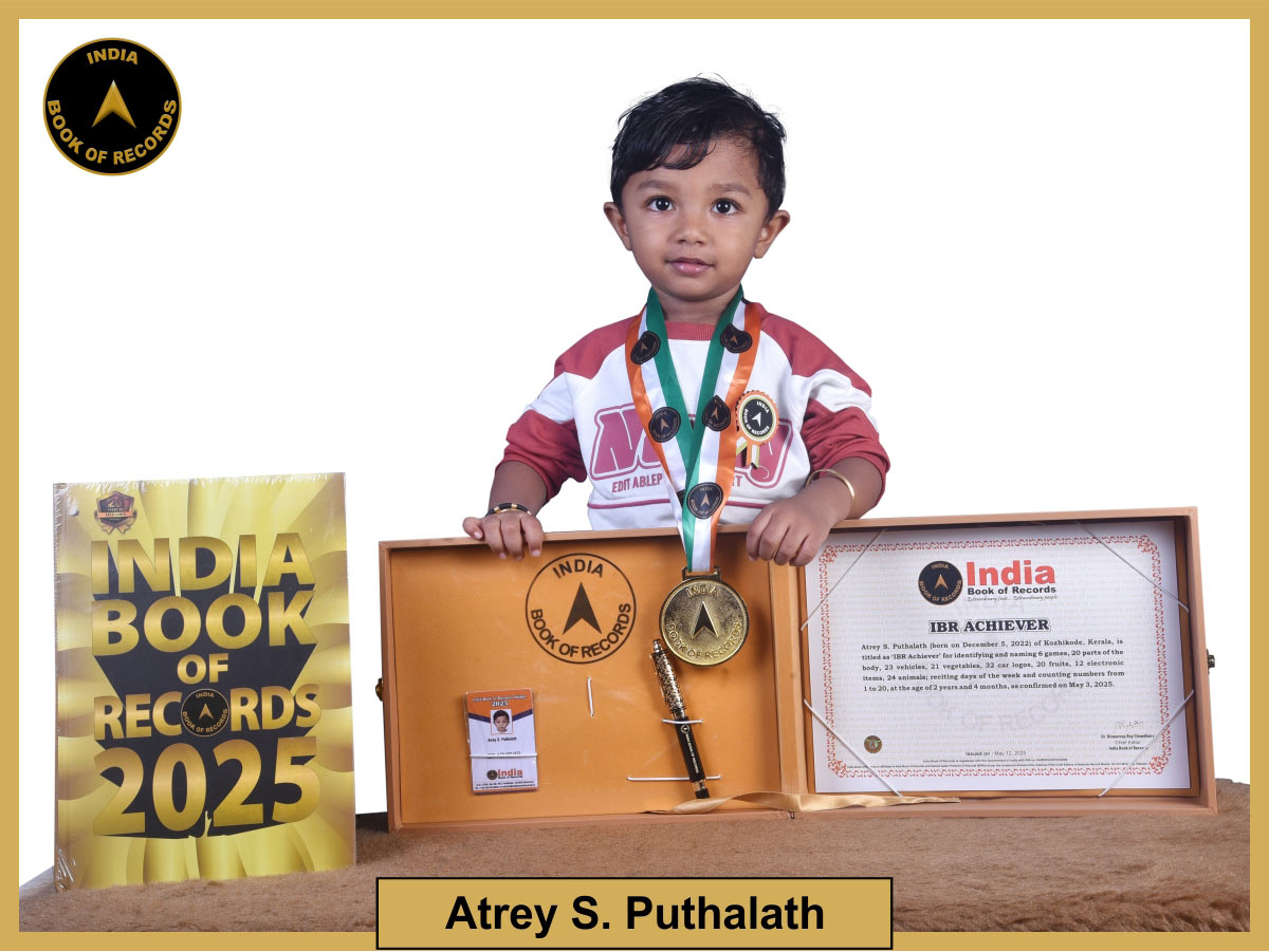 Atrey S. Puthalath – IBR Achiever