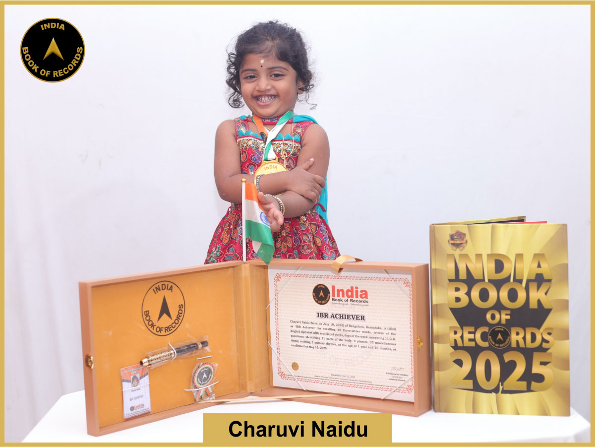Charuvi Naidu – IBR Achiever