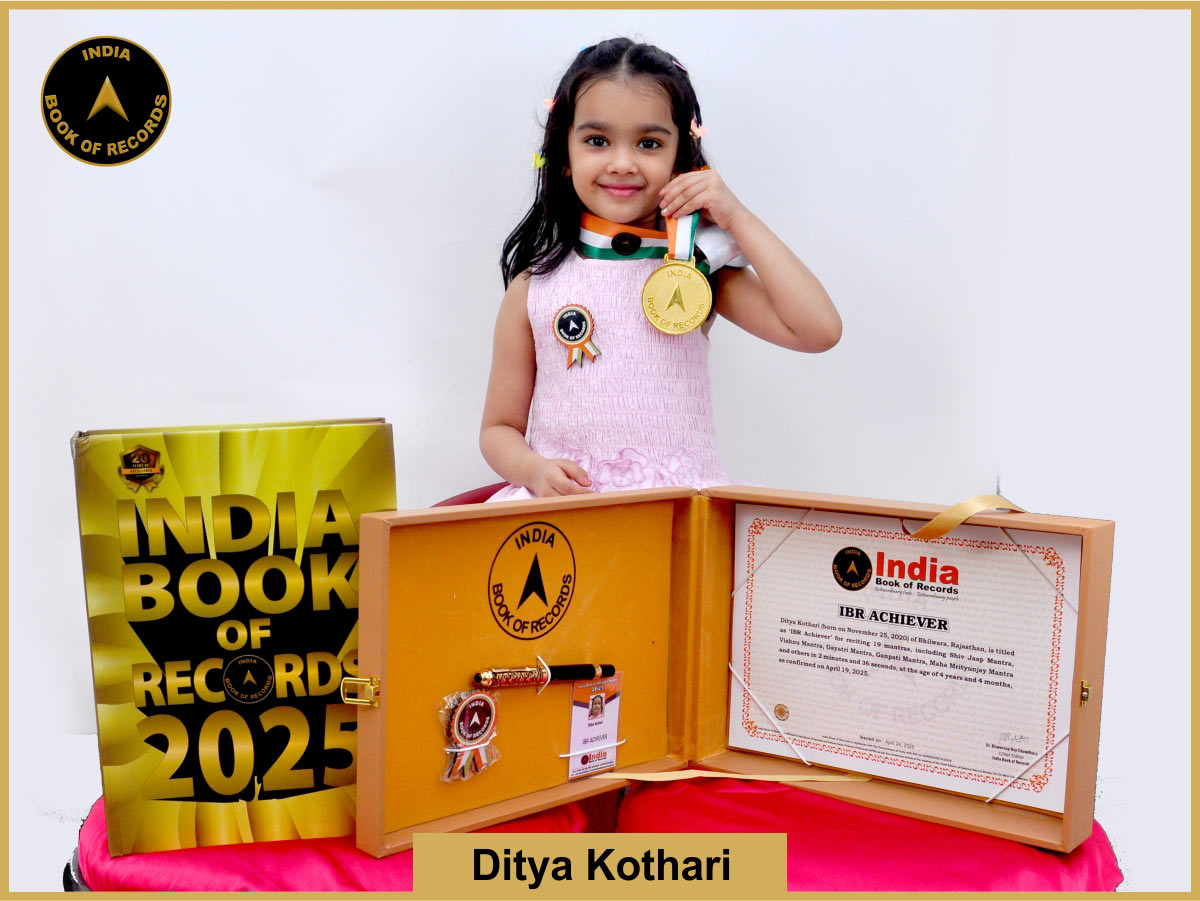Ditya Kothari – IBR Achiever