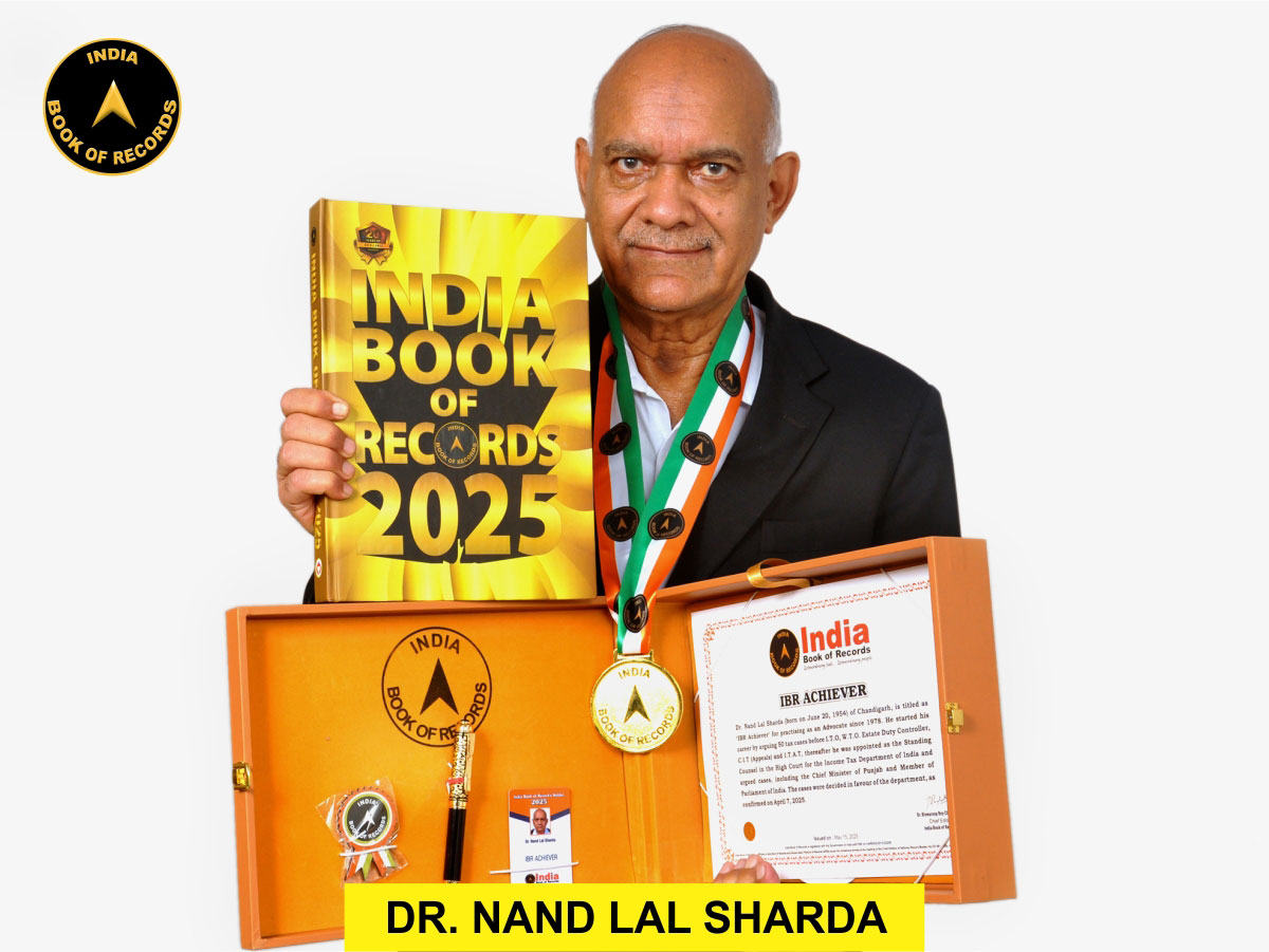 Dr. Nand Lal Sharda- IBR Achiever