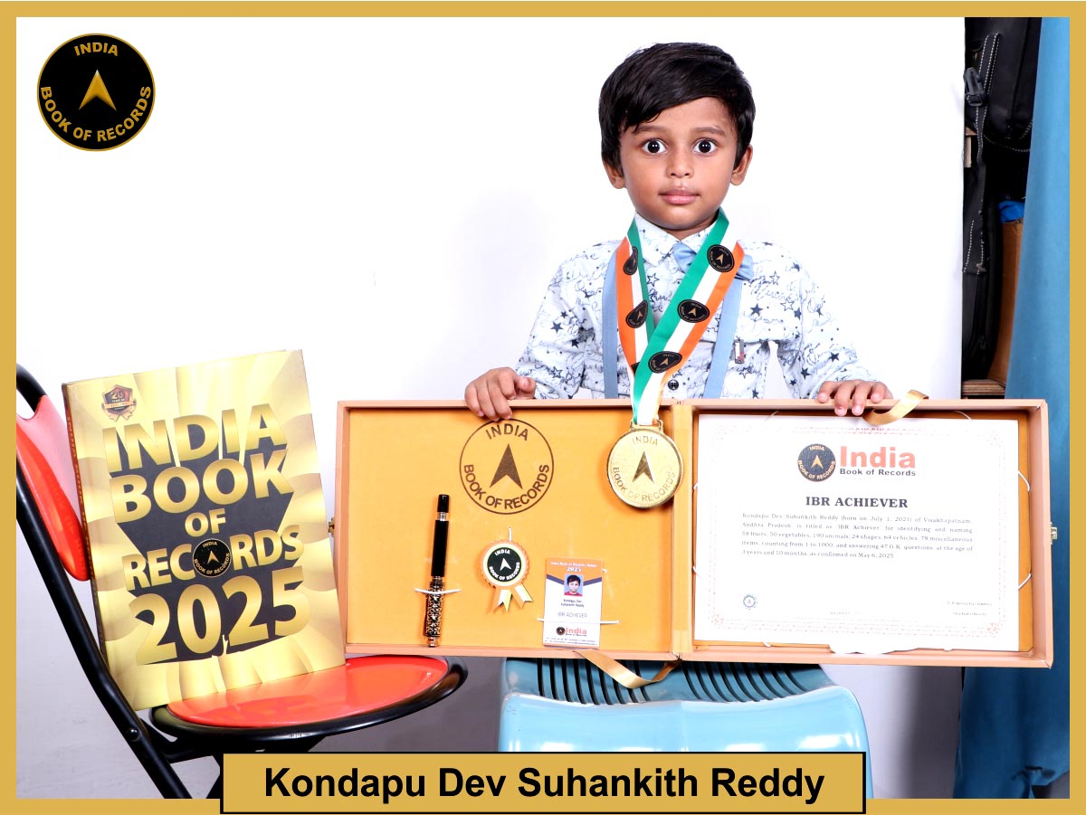 Kondapu Dev Suhankith Reddy-IBR Achiever