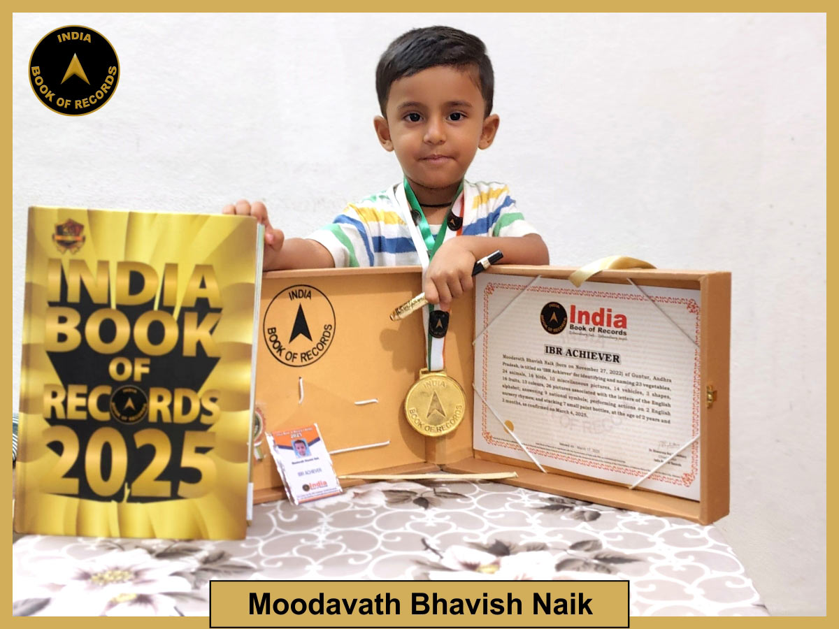 Moodavath Bhavish Naik – IBR Achiever