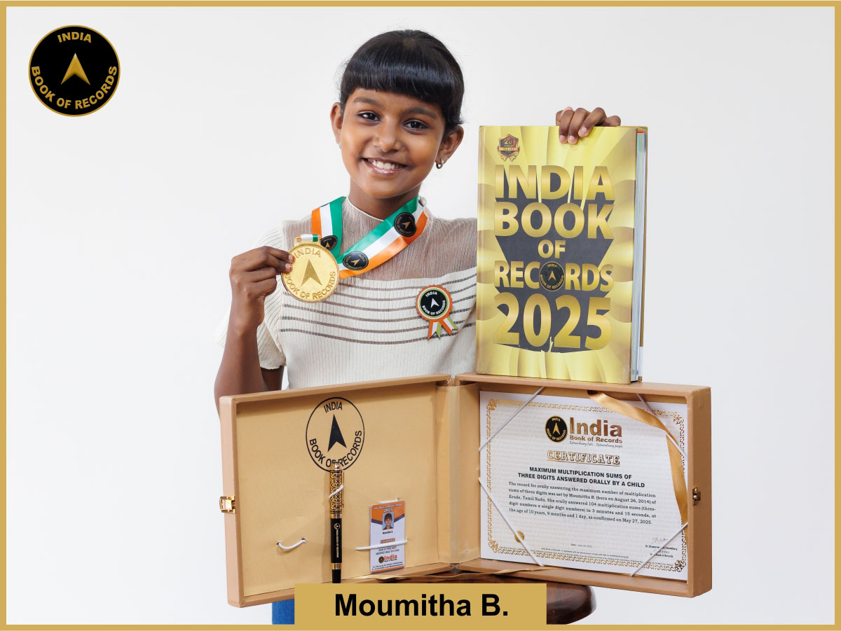 Maximum multiplication sums of three digits answered orally by a child