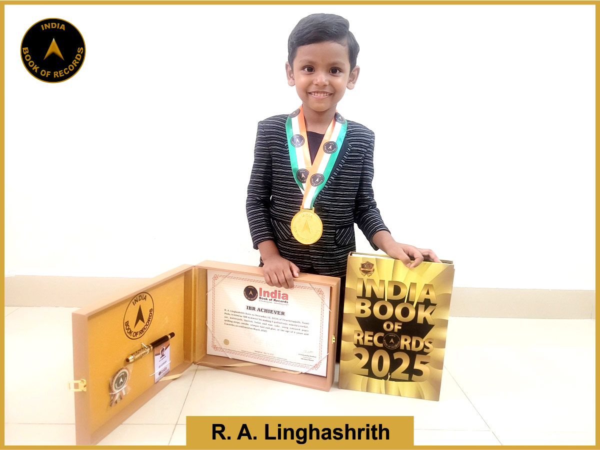R. A. Linghashrith- IBR Achiever