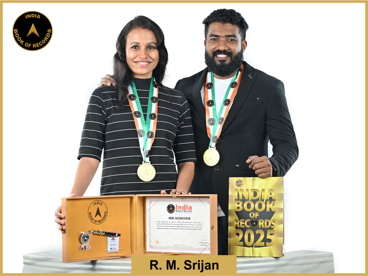 R. M. Srijan- IBR Achiever