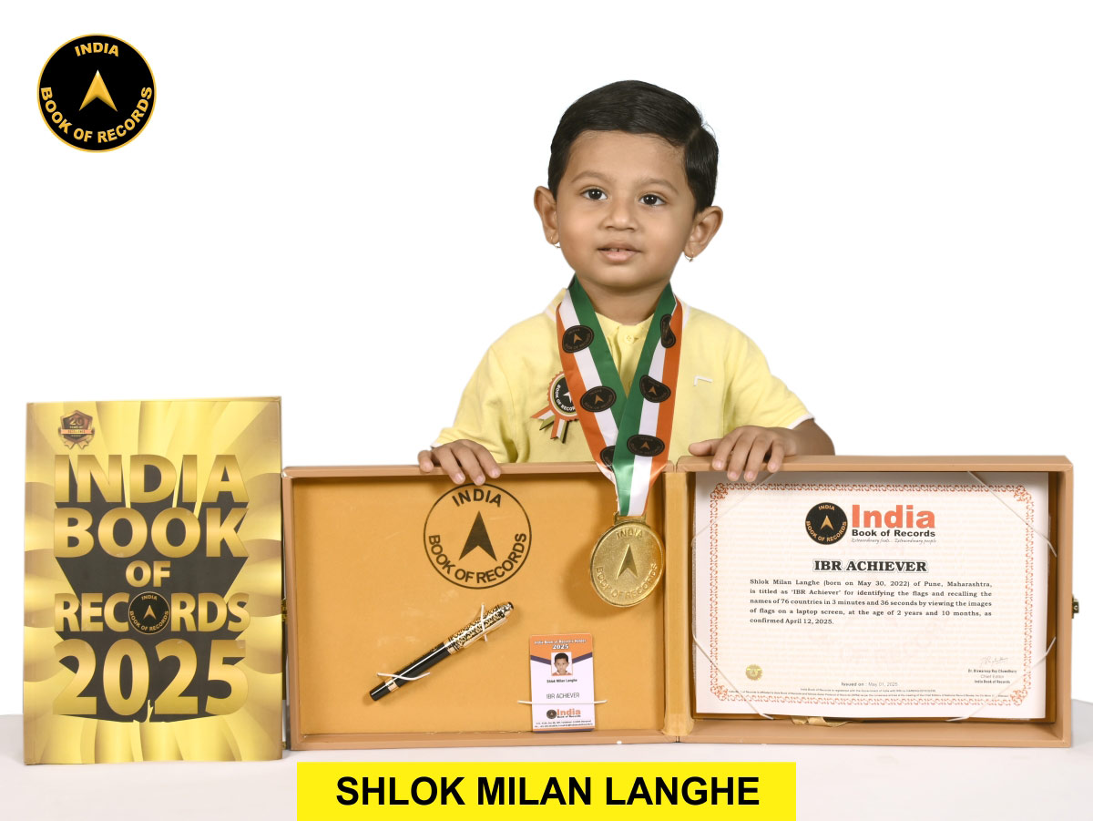 Shlok Milan Langhe- IBR Achiever