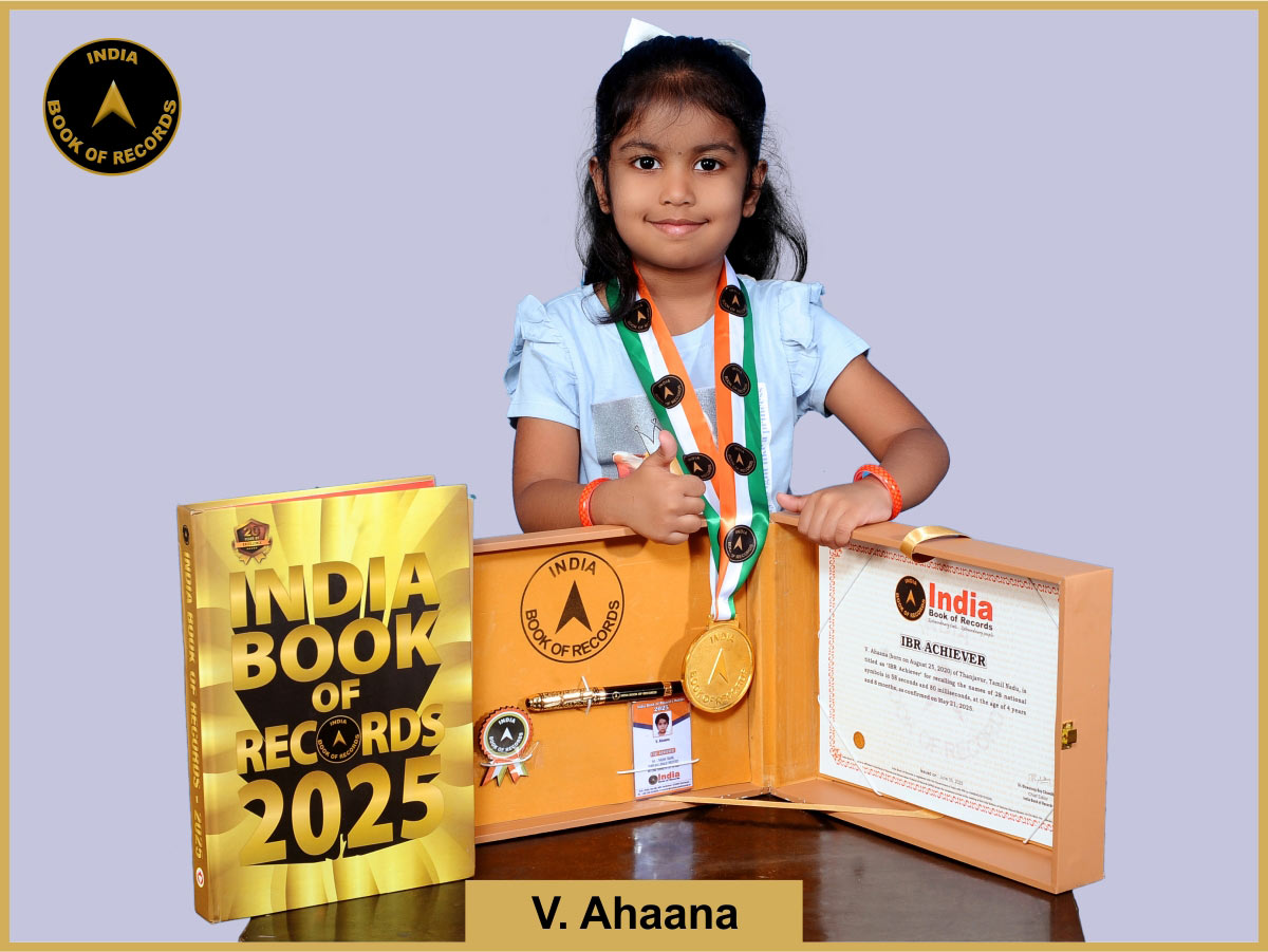 V. Ahaana – IBR Achiever