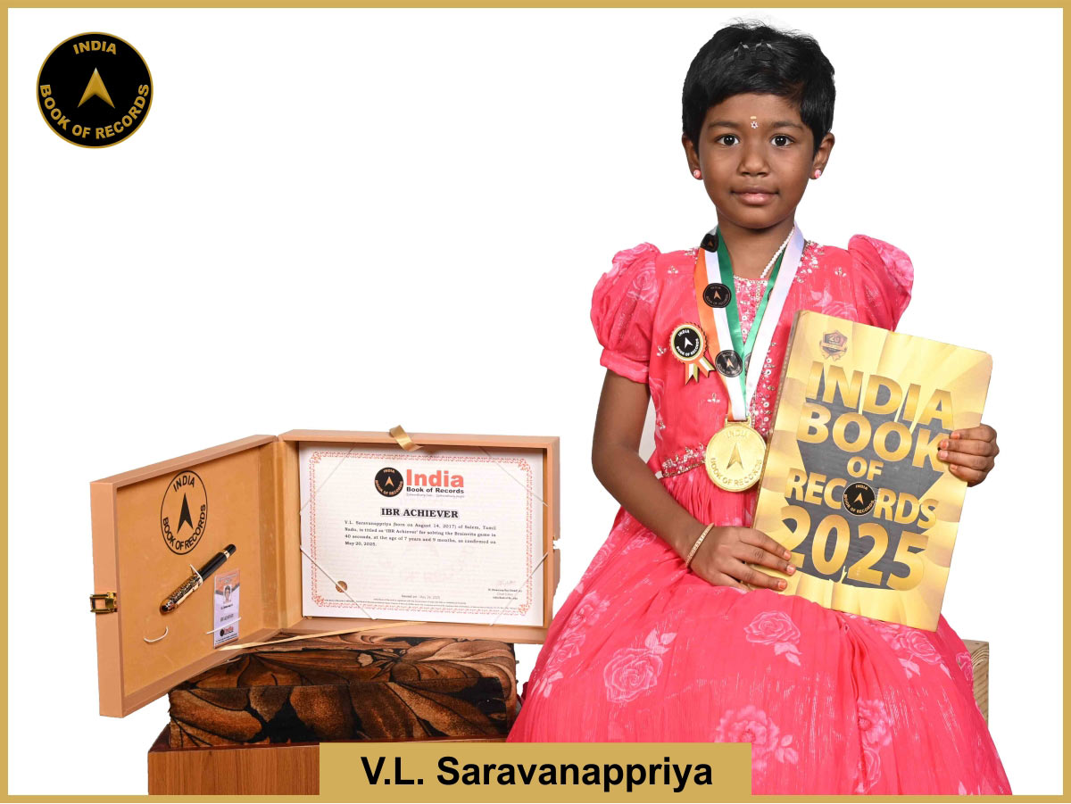 V.L. Saravanappriya- IBR Achiever