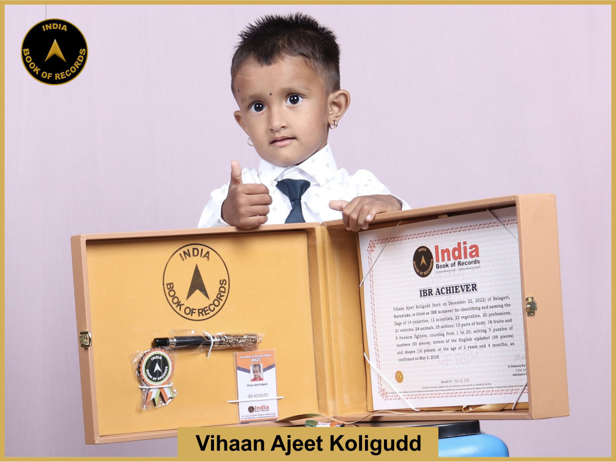 Vihaan Ajeet Koligudd – IBR Achiever