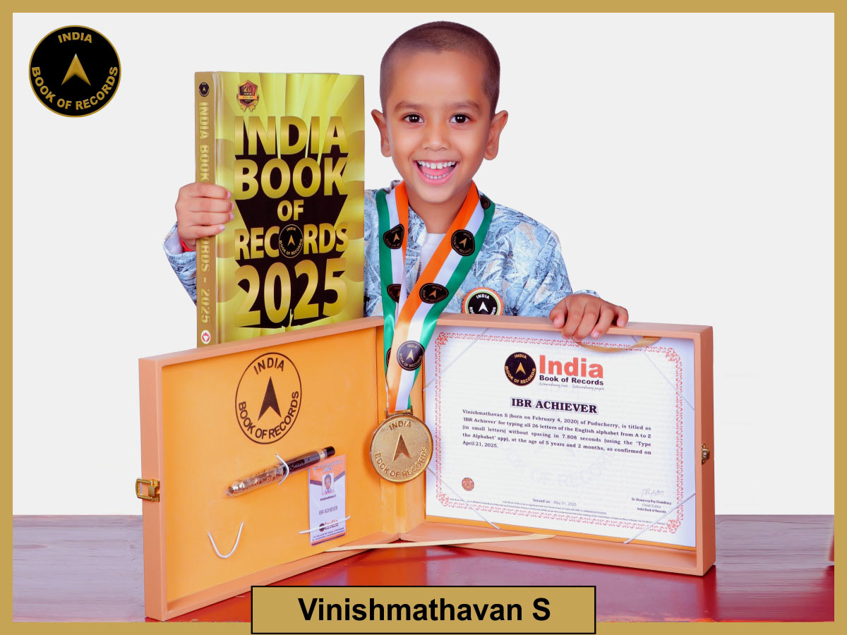 Vinishmathavan S – IBR Achiever