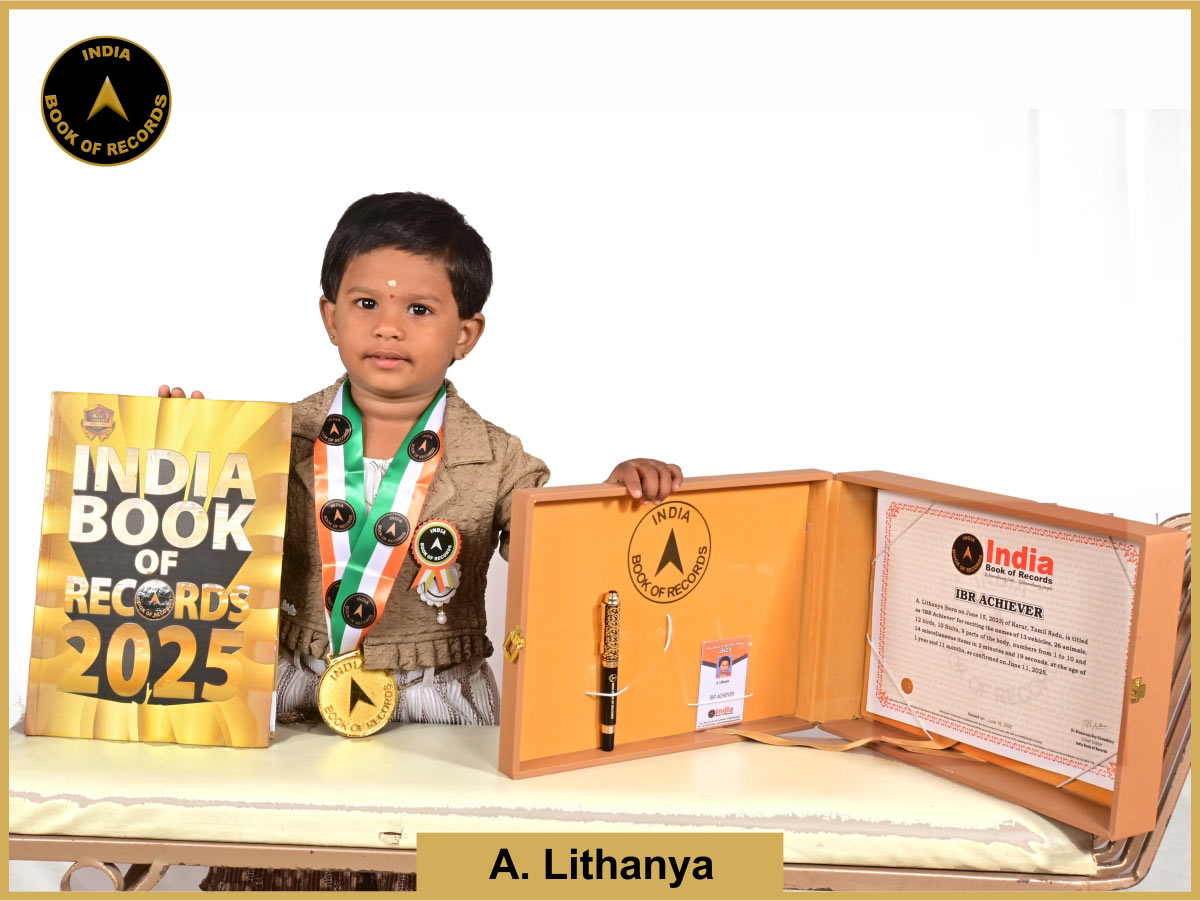 A. Lithanya – IBR Achiever