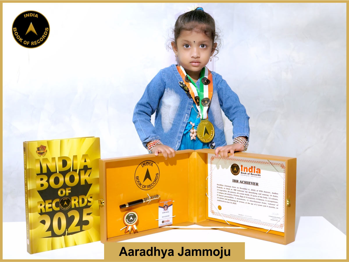 Aaradhya Jammoju – IBR Achiever
