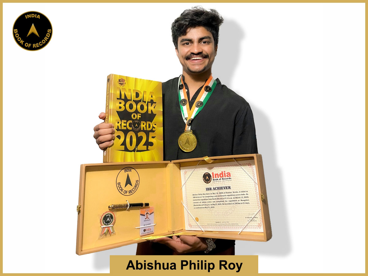 Abishua Philip Roy – IBR Achiever