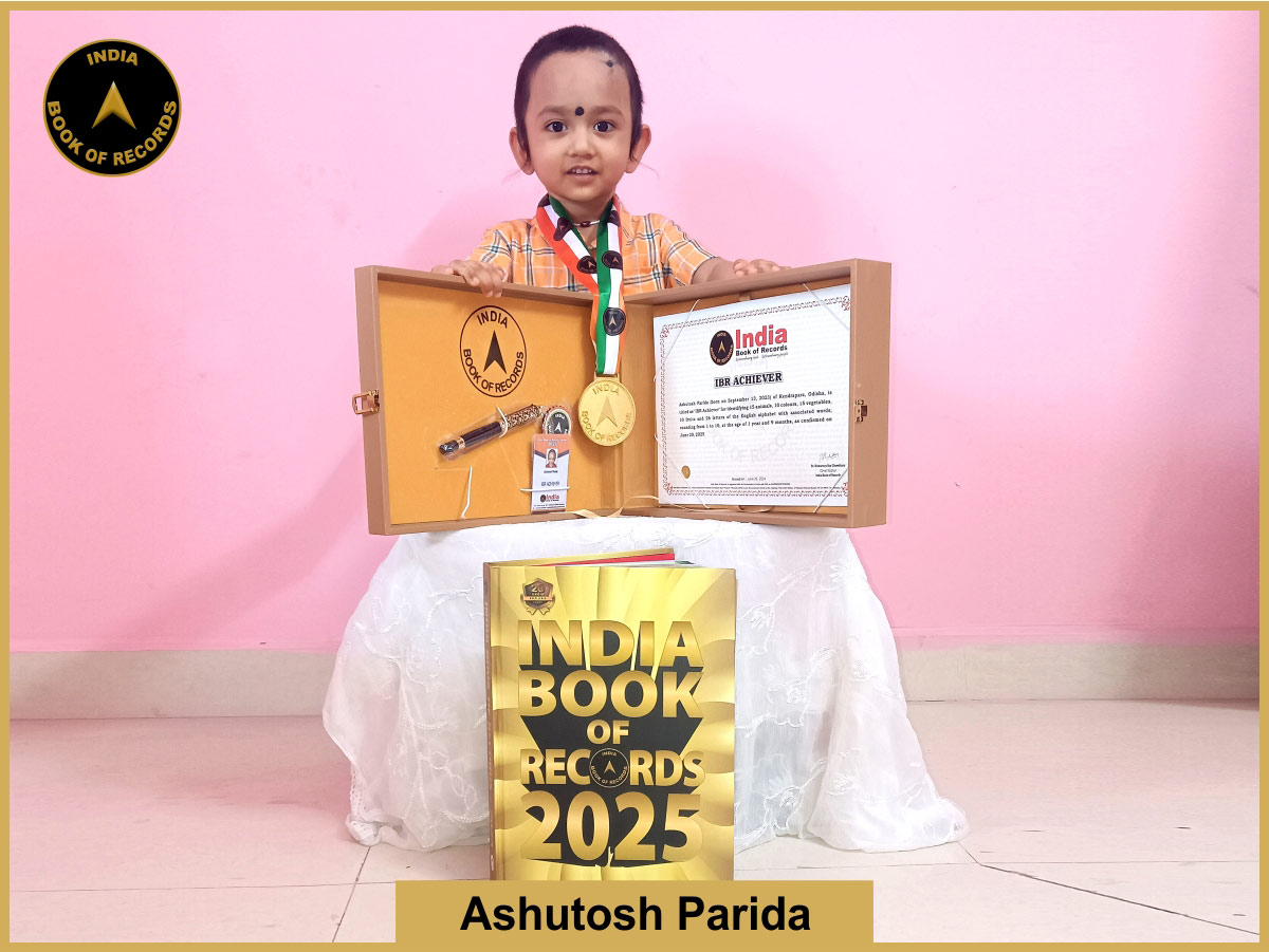 Ashutosh Parida – IBR Achiever