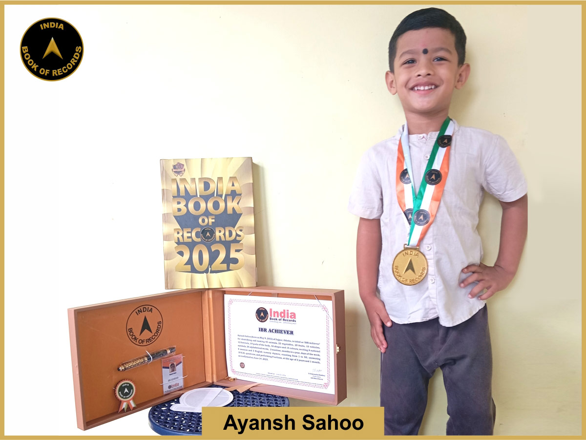 Ayansh Sahoo – IBR Achiever