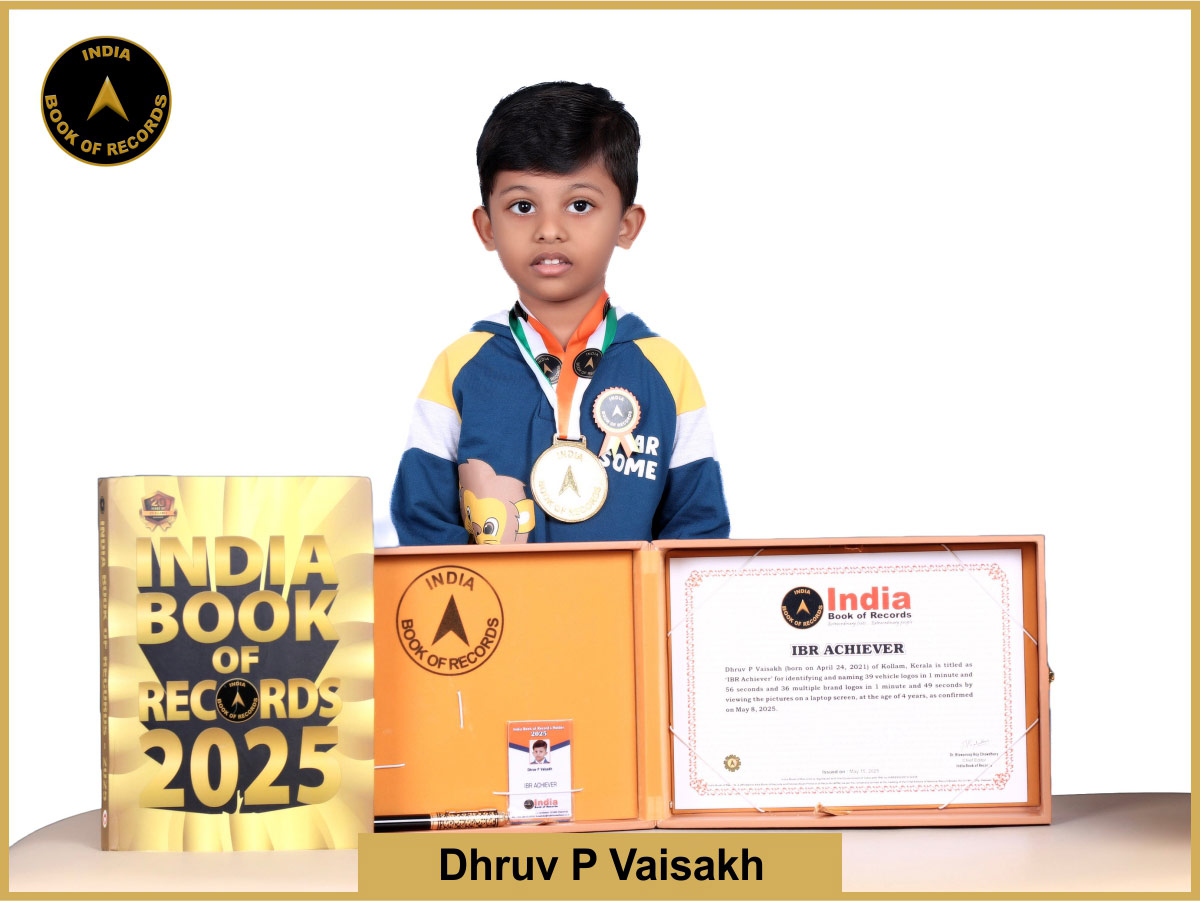 Dhruv P Vaisakh – IBR Achiever
