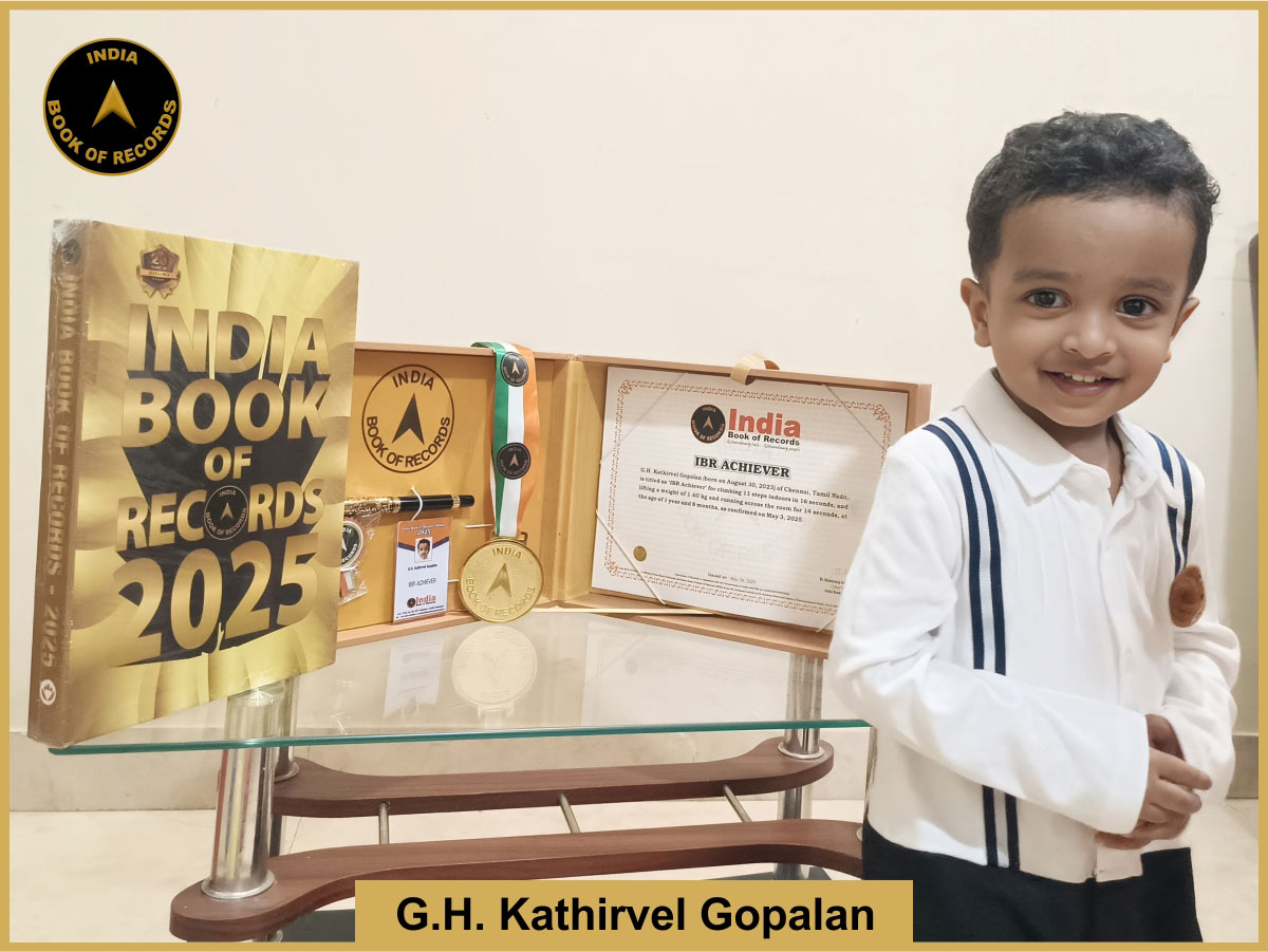 G.H. Kathirvel Gopalan – IBR Achiever