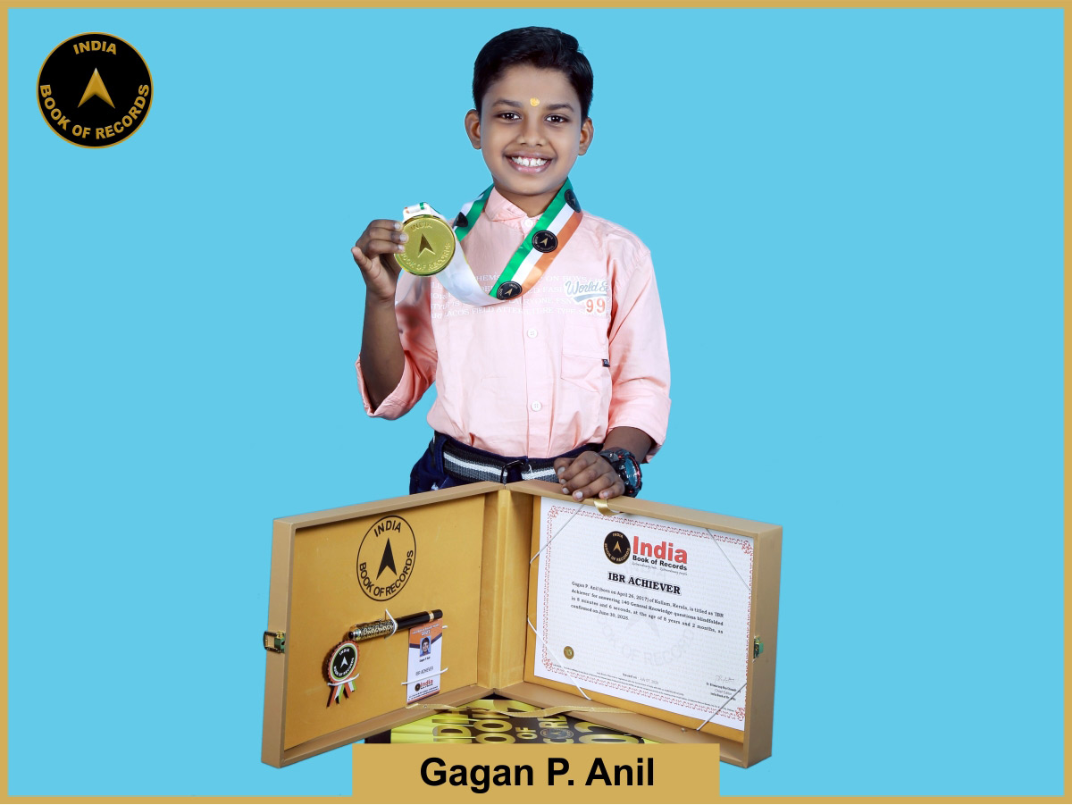 Gagan P. Anil – IBR Achiever