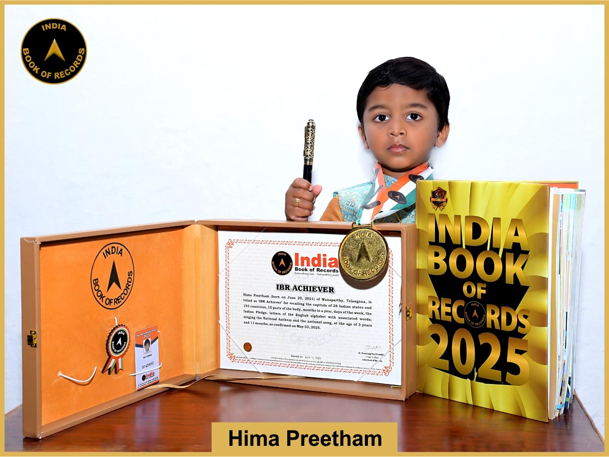 Hima Preetham – IBR Achiever