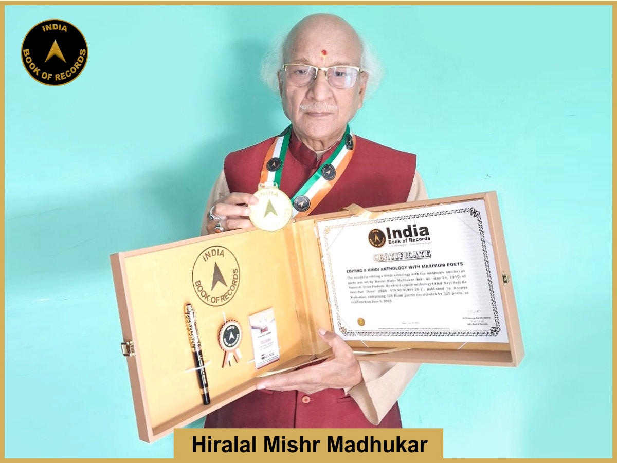 Editing a Hindi anthology with maximum poets