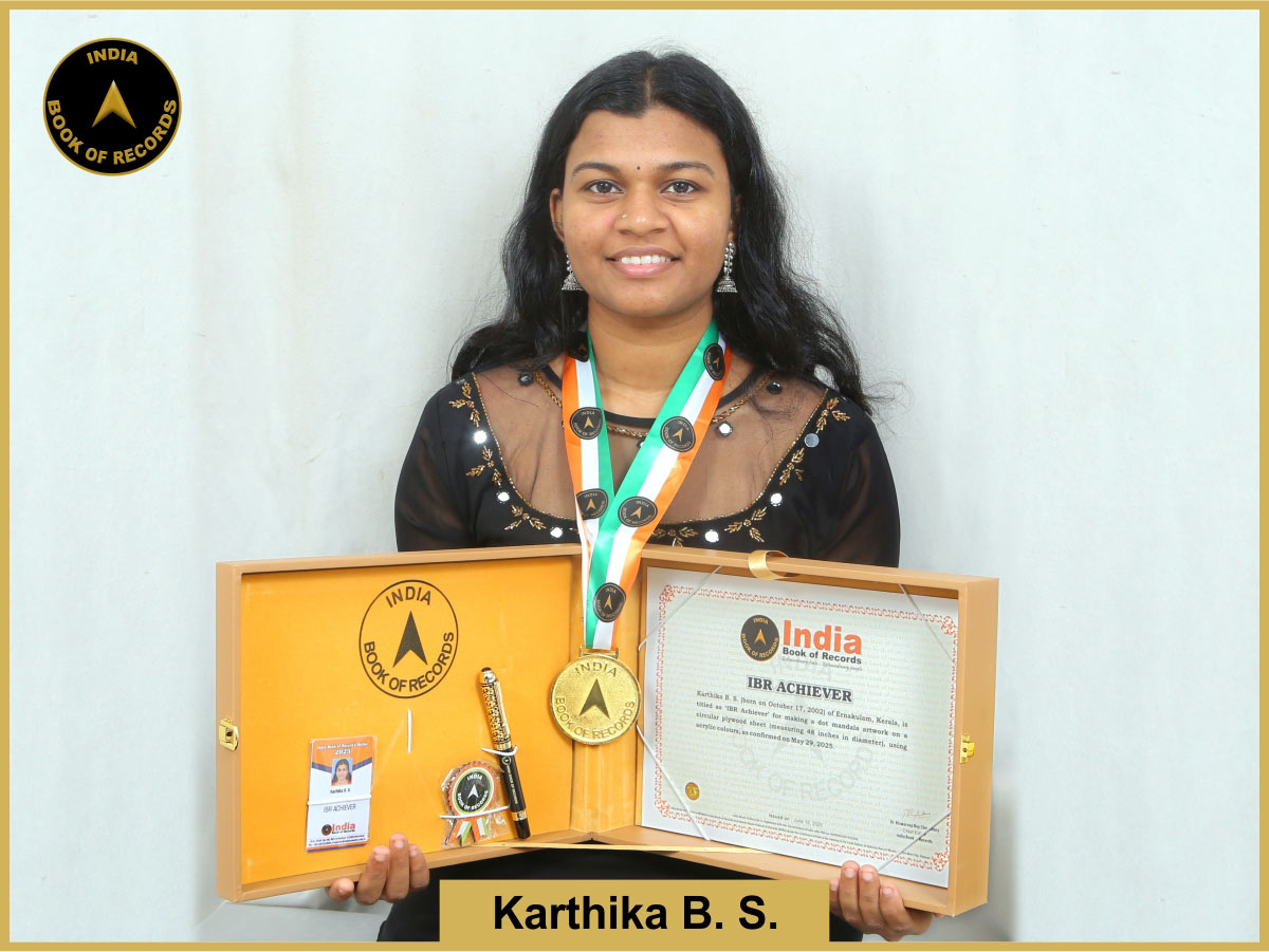 Karthika B. S. – IBR Achiever