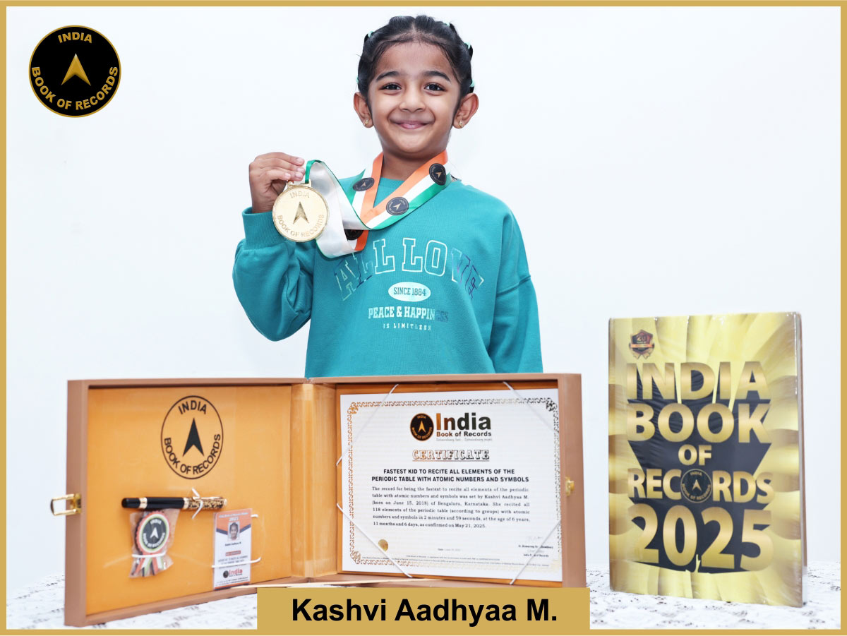 Fastest Kid To Recite All Elements Of The Periodic Table