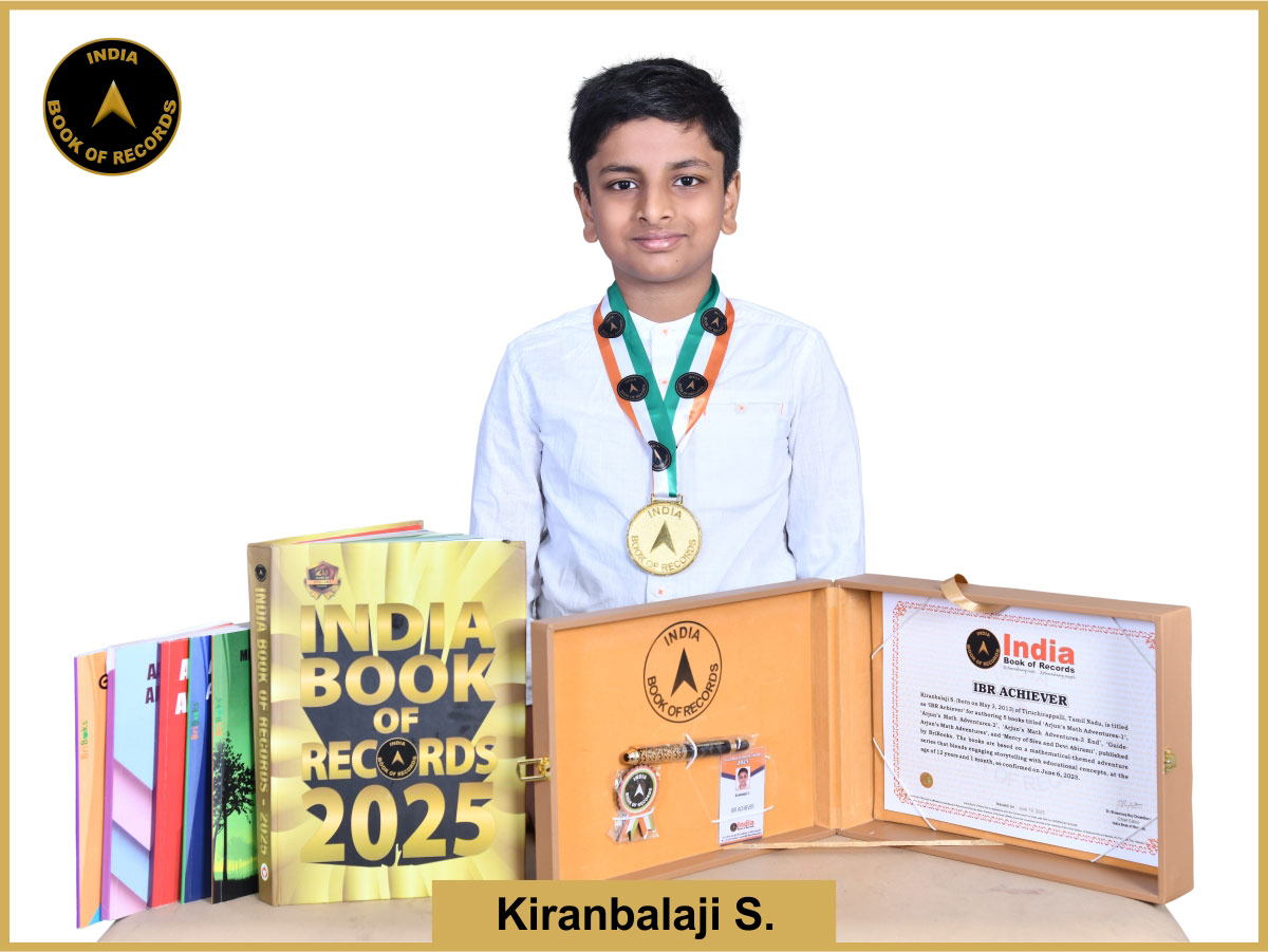 Kiranbalaji S. – IBR Achiever