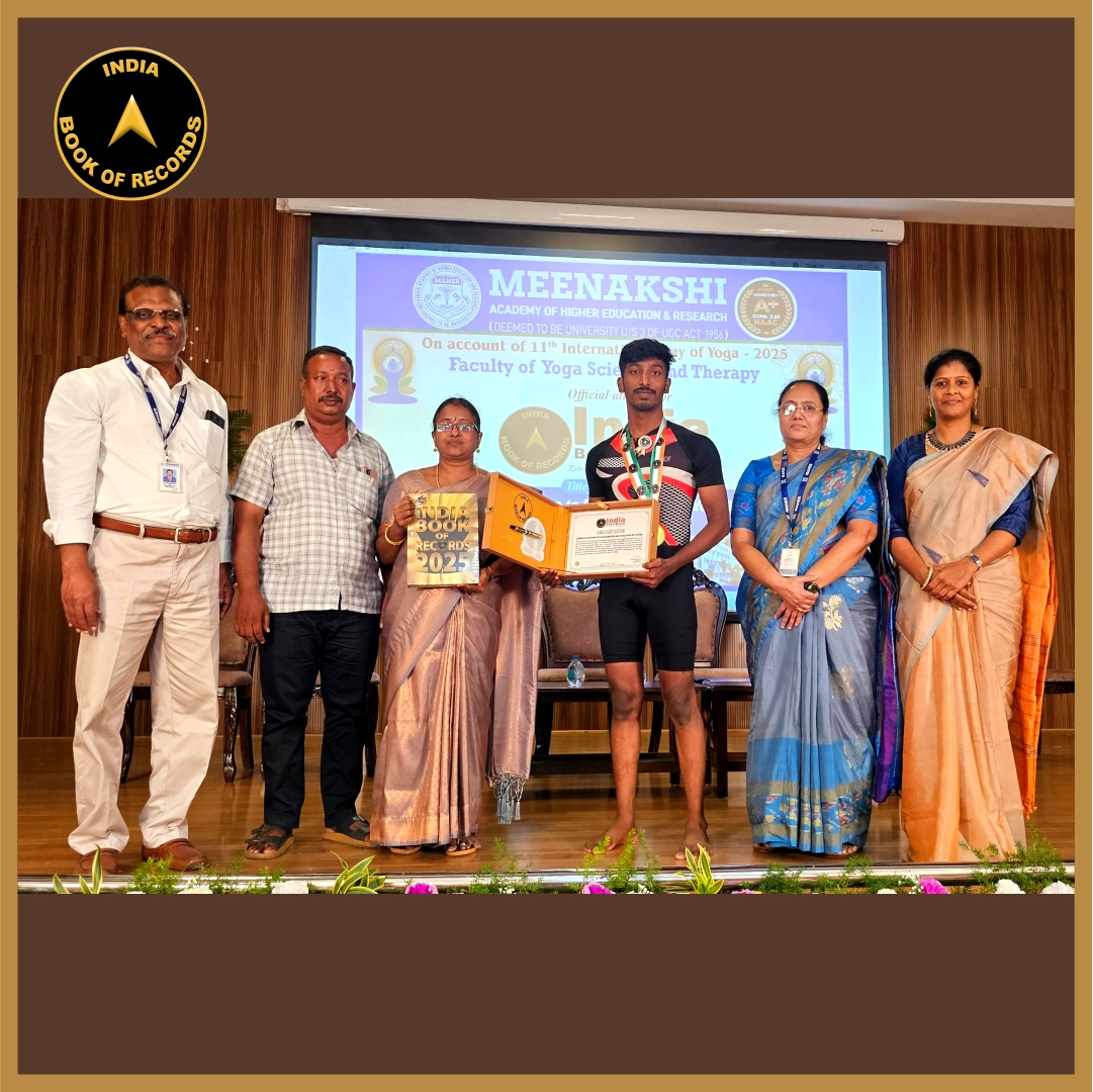 Longest Duration to Hold Kapotasana Yoga Pose by a Teen