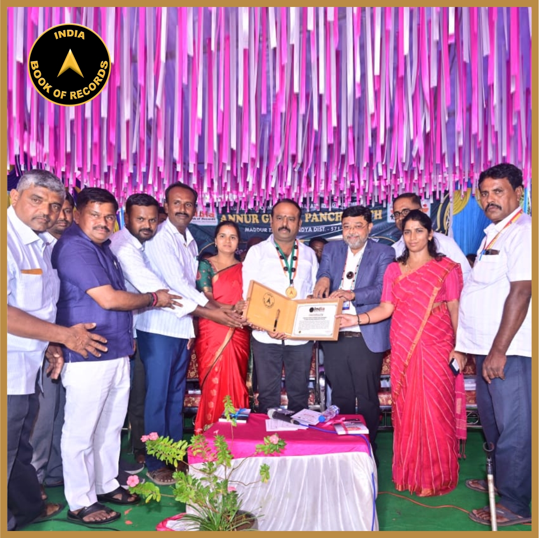 Maximum Rangolis Drawn Simultaneously to Mark National Panchayati Raj Day