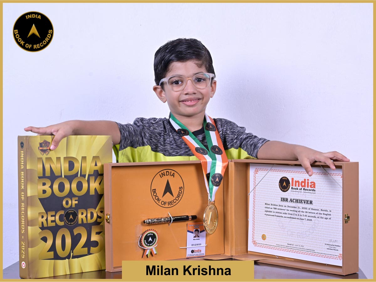 Milan Krishna – IBR Achiever