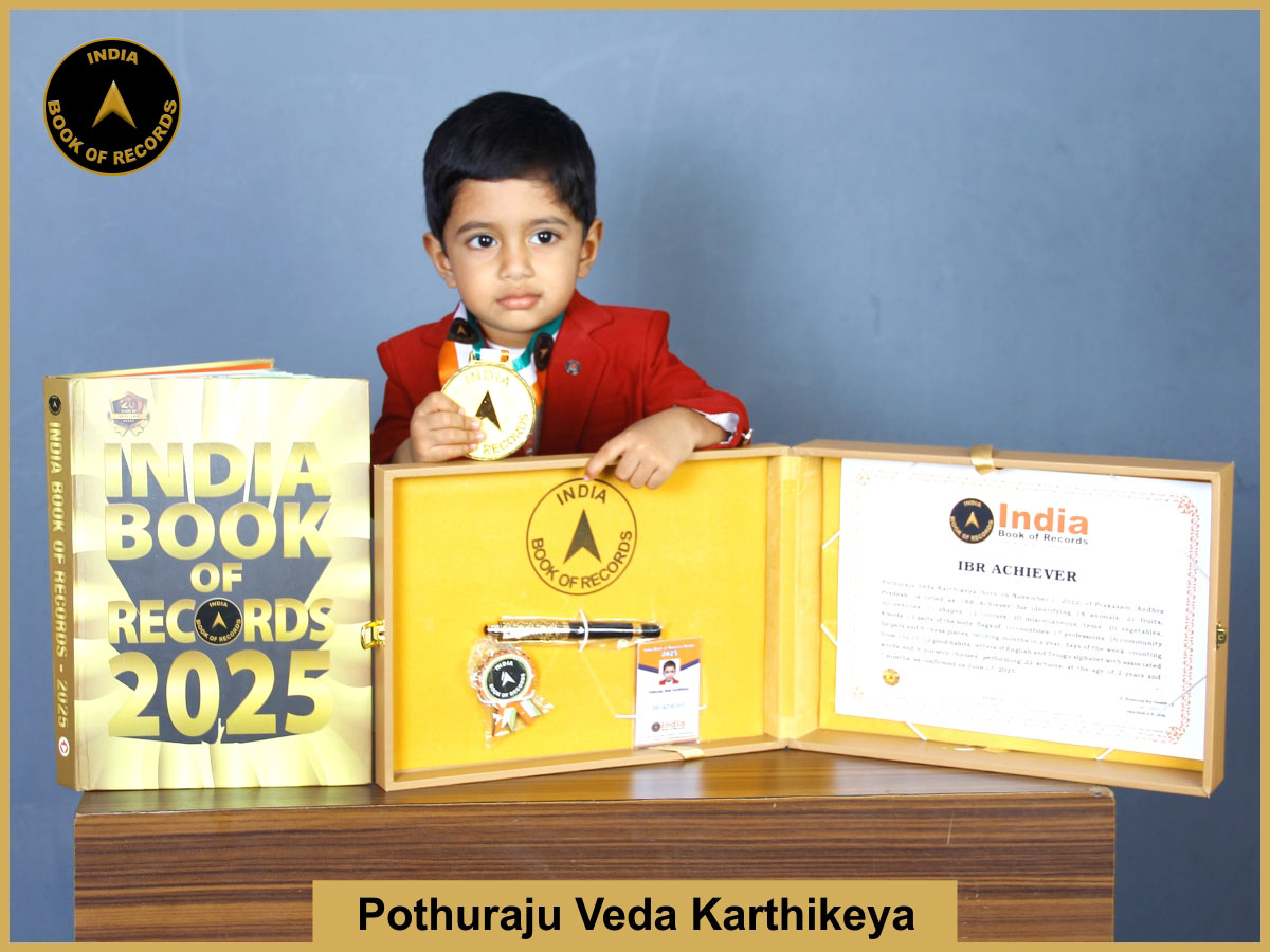 Pothuraju Veda Karthikeya – IBR Achiever