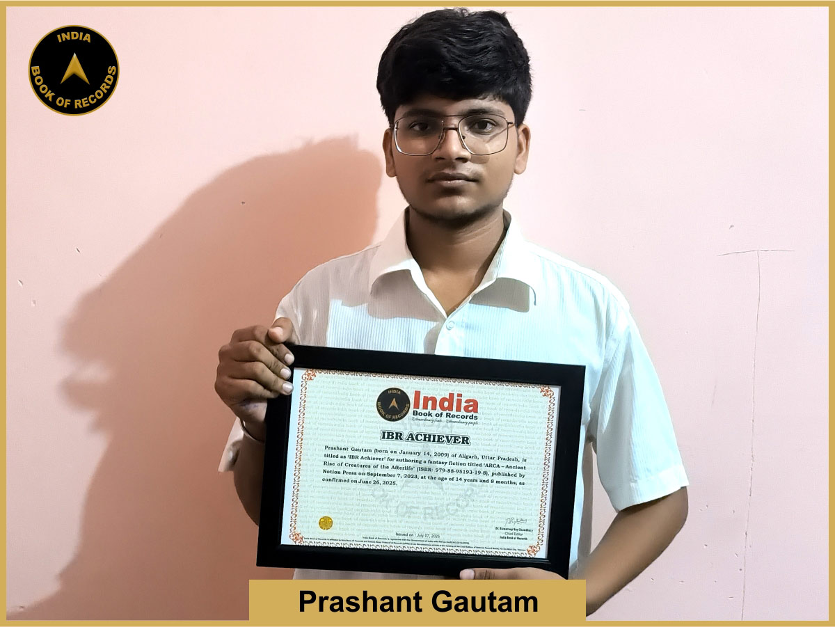 Prashant Gautam Ibr Achiever