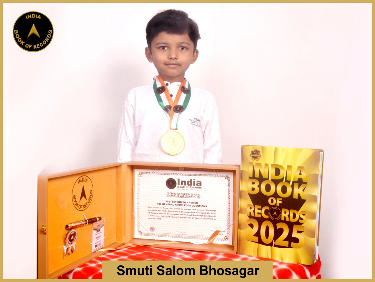 Fastest kid to answer 100 General Knowledge questions